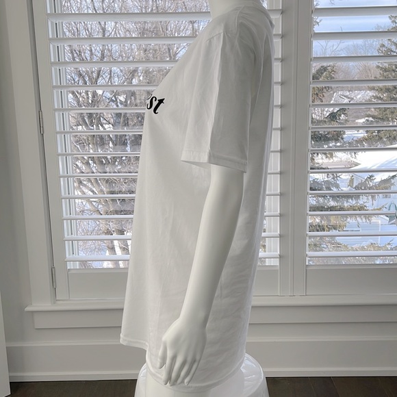 POSHMARK Poshfest 2019 White Cotton Tshirt Tee Short Sleeve - Picture 3 of 8